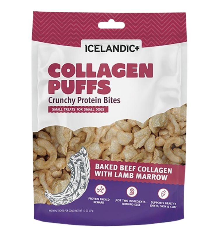 Icelandic Dog Collagen Puffs with Marrow