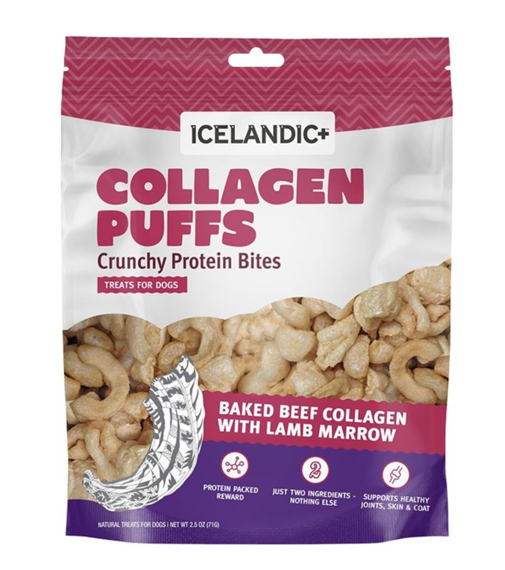 Icelandic Dog Collagen Puffs with Marrow