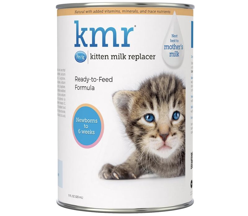 KMR Newborns To 6 Weeks Kitten Milk Replacer Liquid 11oz