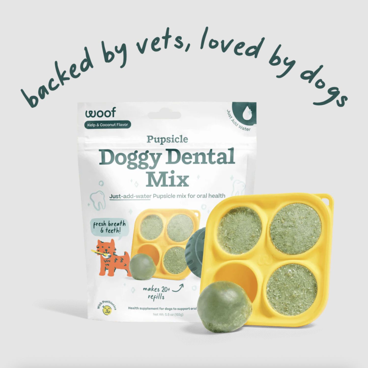 Woof Dog Pupsicle Dental Mix 5.5oz