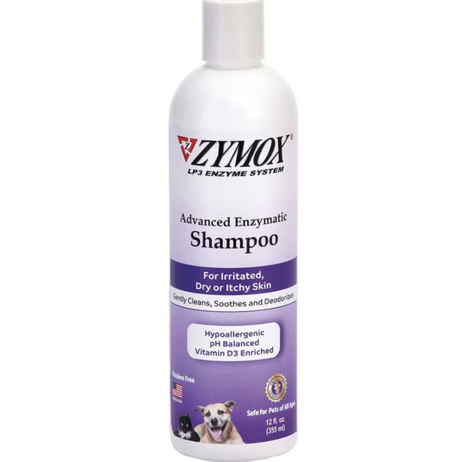 Zymox Advanced Enzymatic Pet Shampoo 12oz