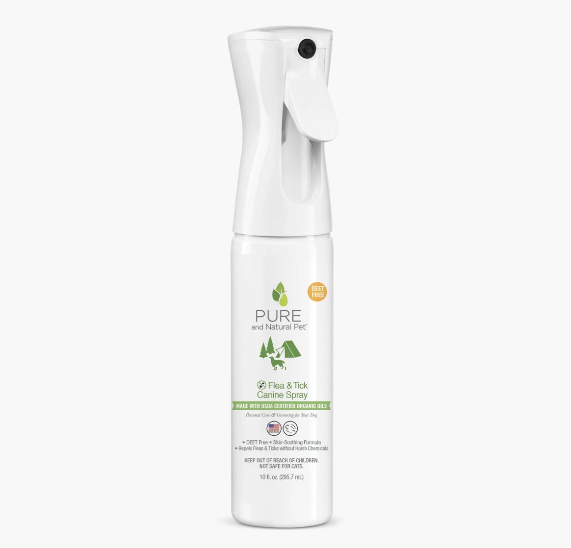 Pure and Natural Pet Spray Flea &amp; Tick Canine 10oz