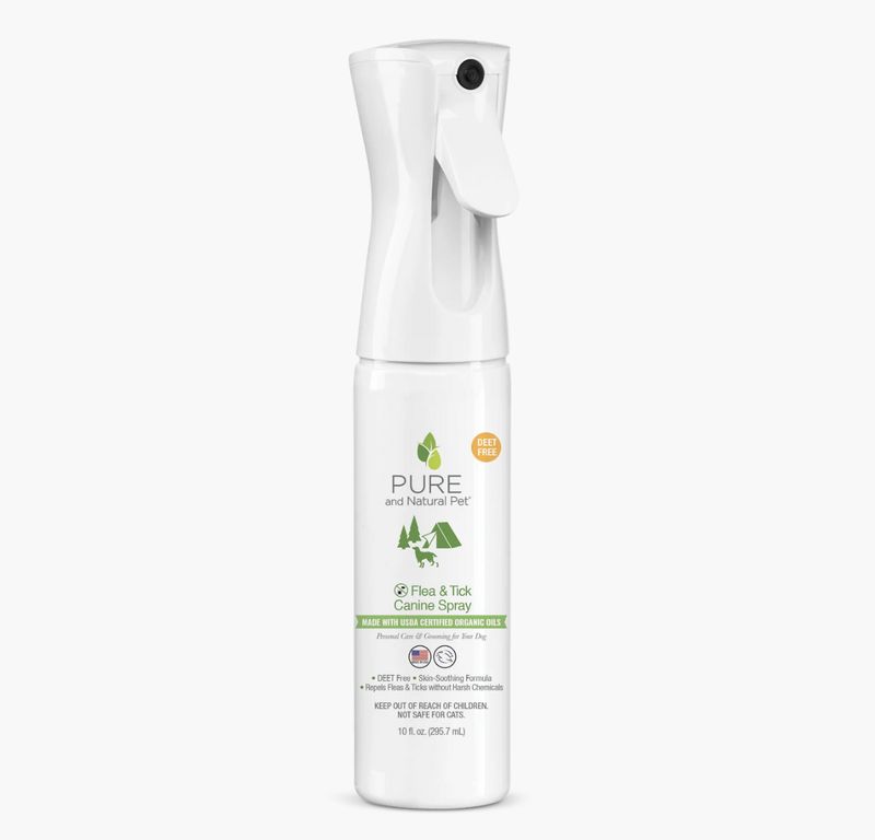 Pure and Natural Pet Spray Flea &amp; Tick Canine 10oz