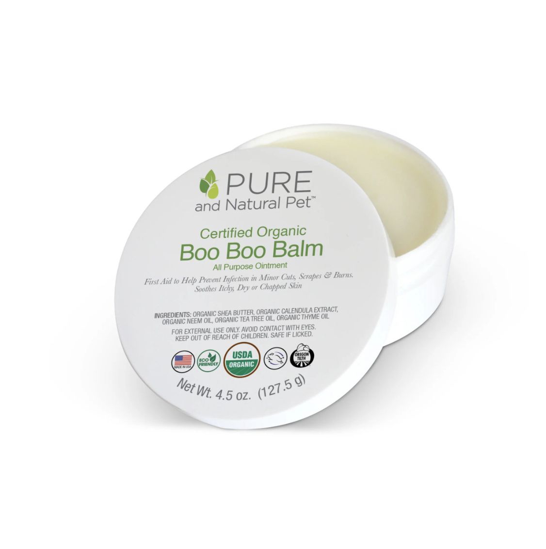 Pure and Natural Pet Wellness Organic Boo Boo Balm 4.5oz