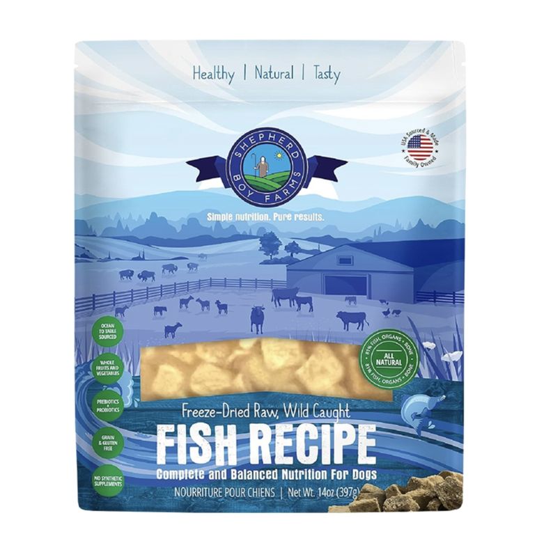 Shepherd Boy Farms Dog Freeze-Dried Fish Medley 14oz