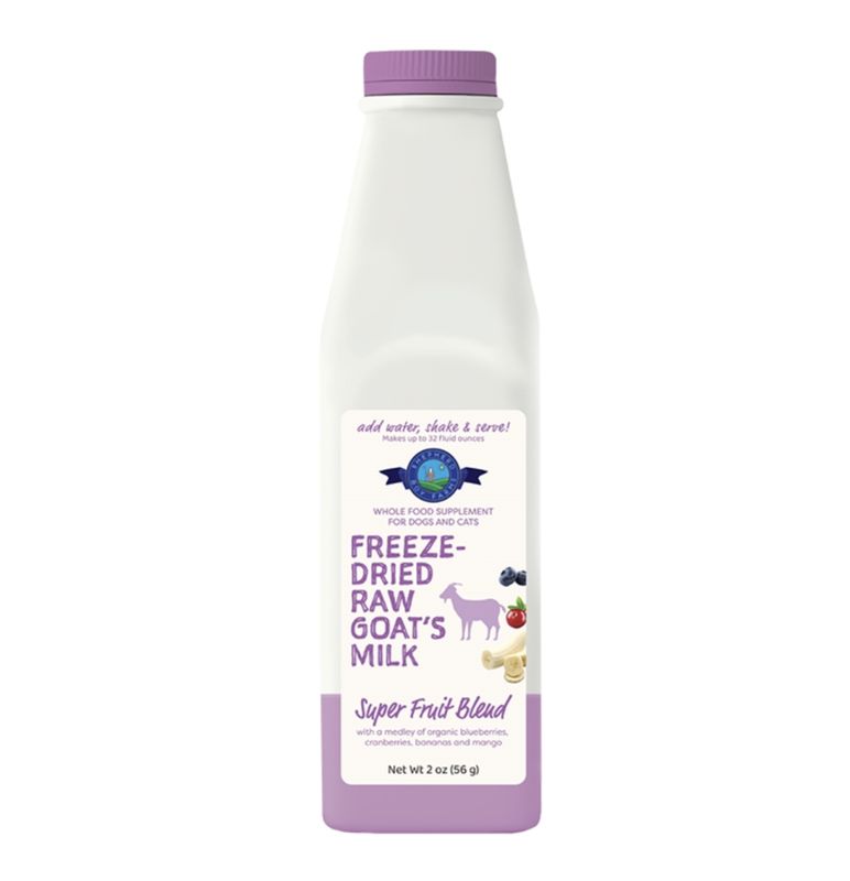 Shepherd Boy Farms Dog &amp; Cat Freeze-Dried Raw Goat Milk Super Fruit
