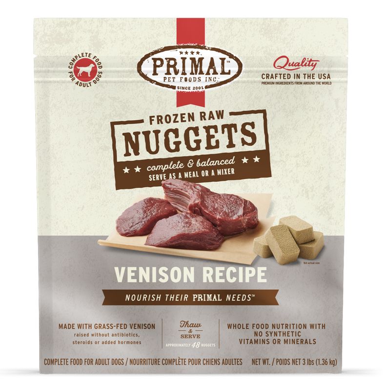 Primal Dog Frozen Raw Venison