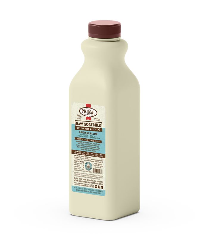 Primal Frozen Raw Goat Milk