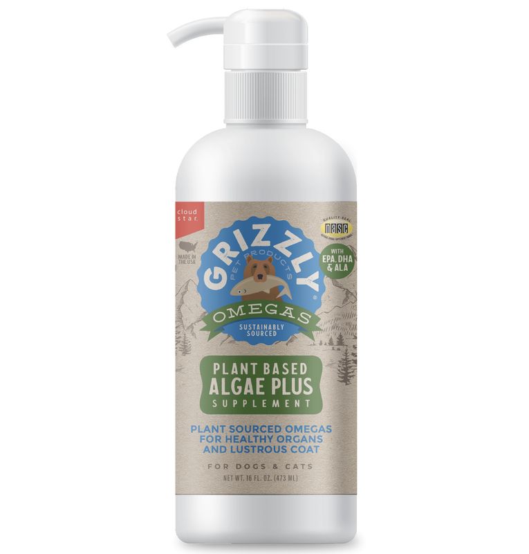 CloudStar Dog &amp; Cat Grizzly Algal Oil Plus 16oz