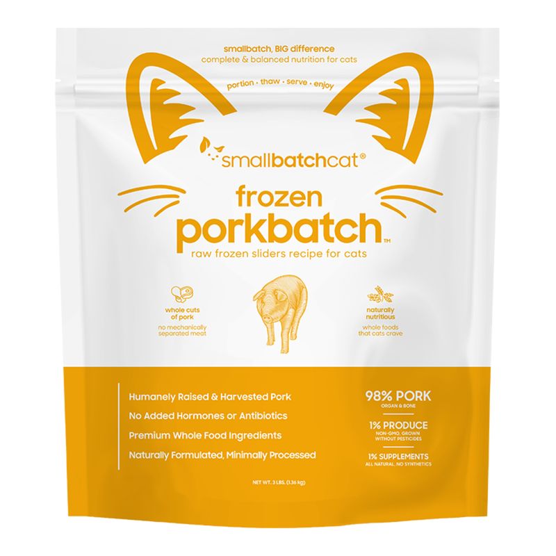 Small Batch Cat Frozen Pork Sliders 3lb