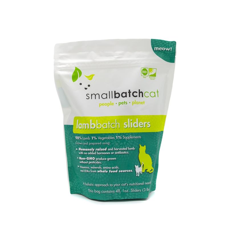 Small Batch Cat Frozen Lamb Sliders 3lb