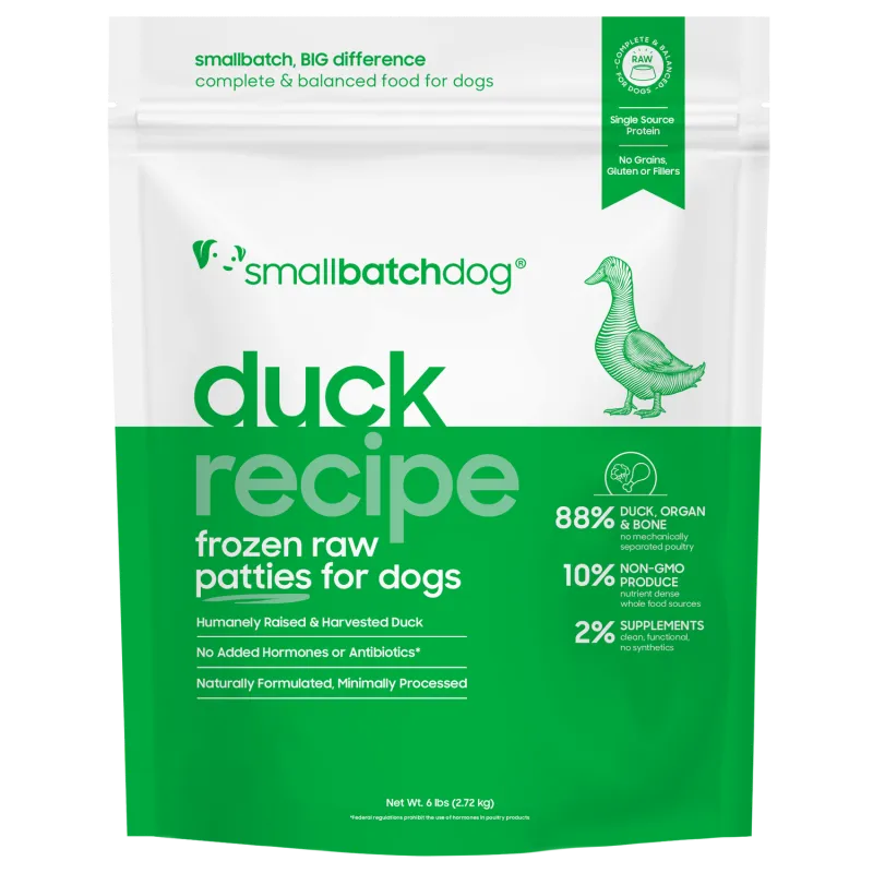 Small Batch Dog Frozen Duck
