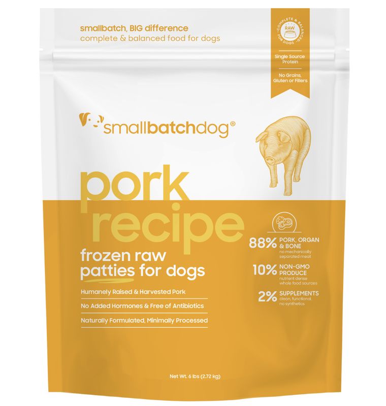 Small Batch Dog Frozen Pork