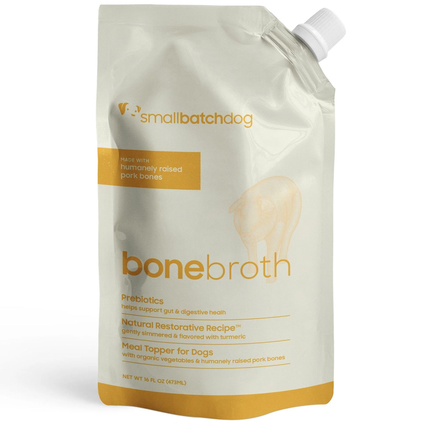 Small Batch Organic Pork Bone Broth 16oz