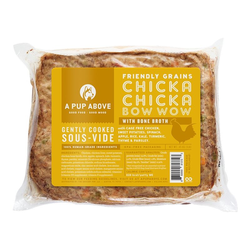 A Pup Above Frozen Gently Cooked Chicken