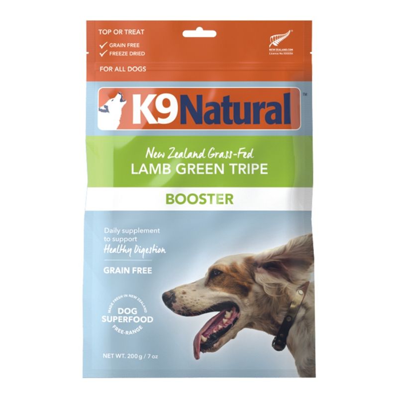 K9 Natural Freeze-Dried GF Lamb Green Tripe Booster