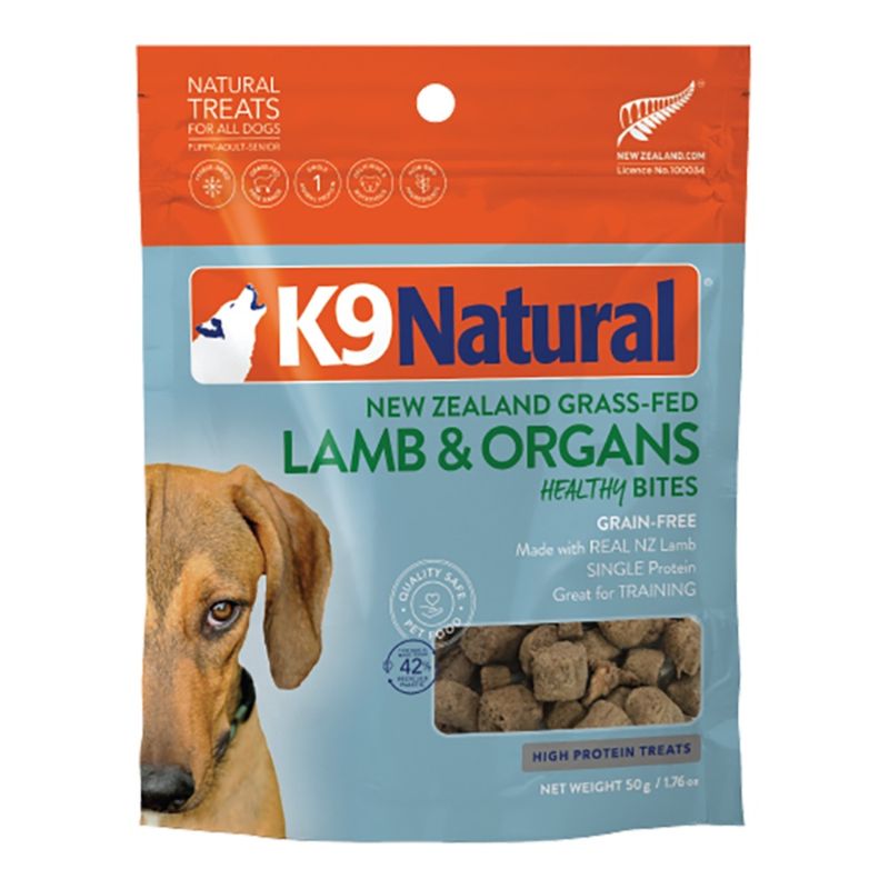 K9 Natural Freeze-Dried Healthy Bites Lamb 1.76oz