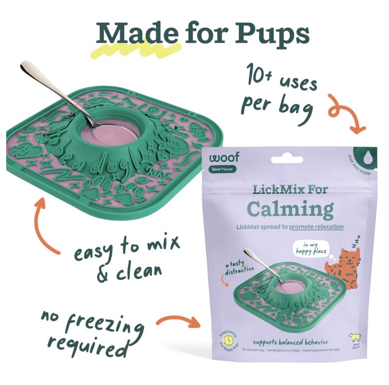 Woof Dog Lickmix Calming 5.5oz
