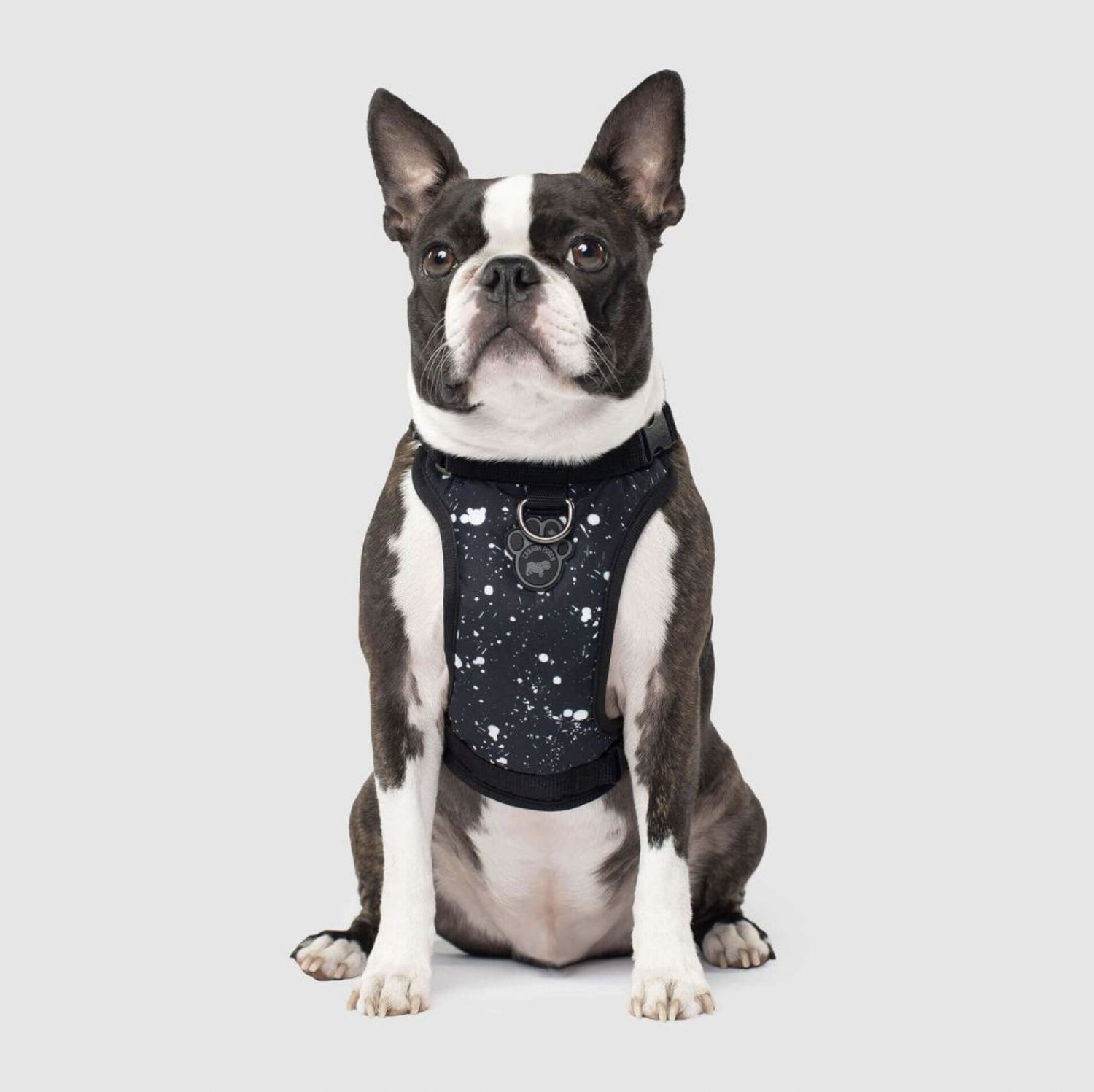 Canada Pooch Everything Harness Water-Resistant Series, Color: Splatter, Size: S
