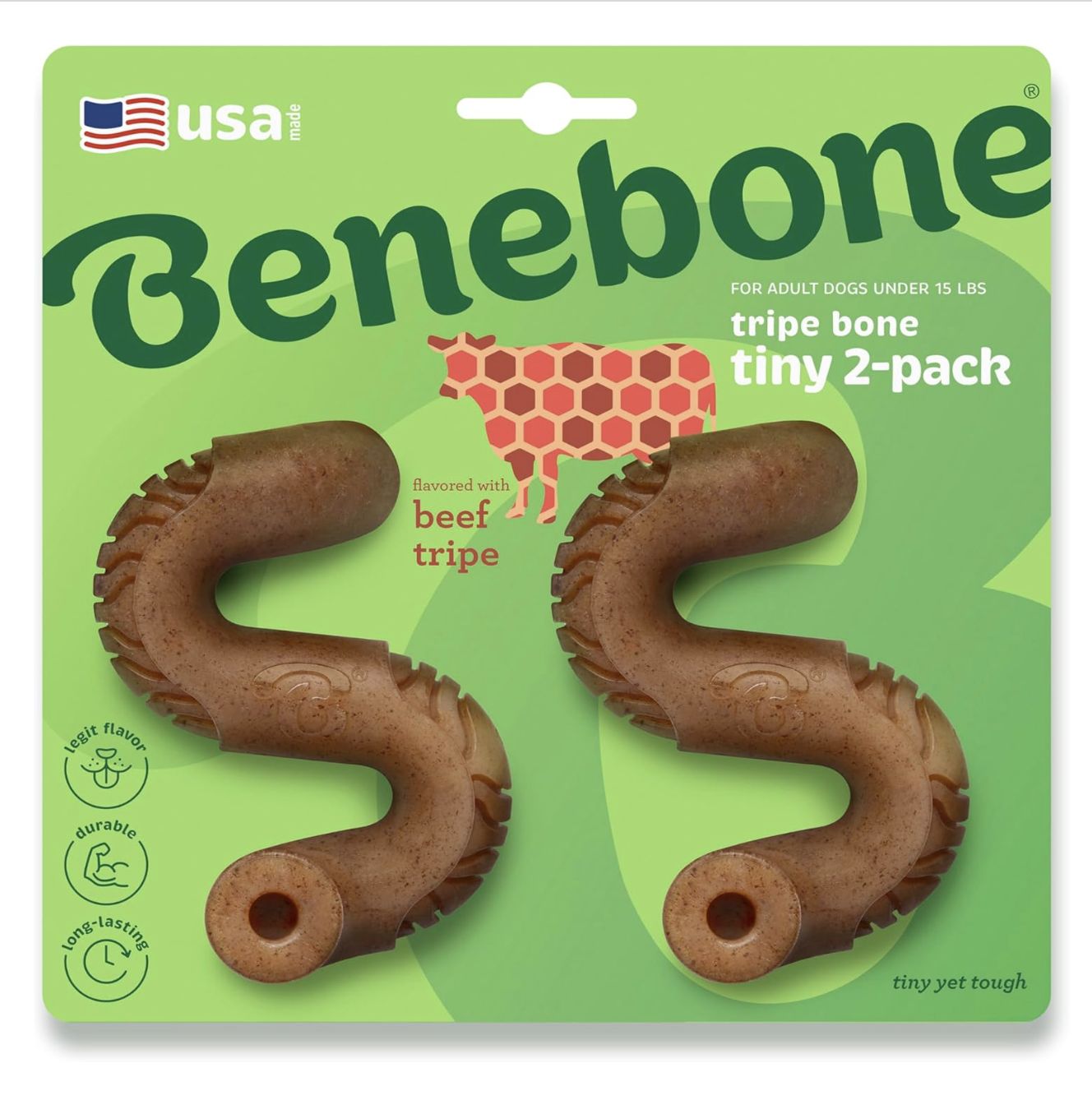 Benebone Dog Tripe Chew 2-Pack