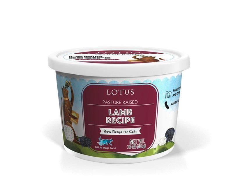Lotus Cat Frozen Raw Lamb