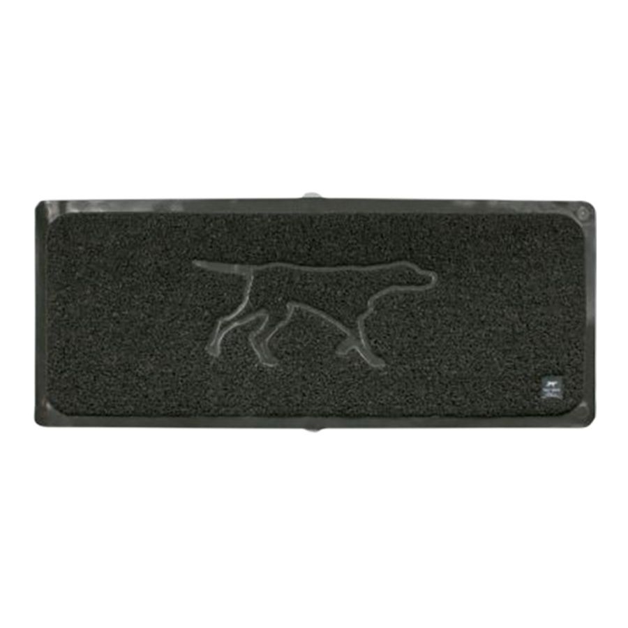 Tall Tails Dog Wet Paw Bath Mat Charcoal 39" x 15.75"