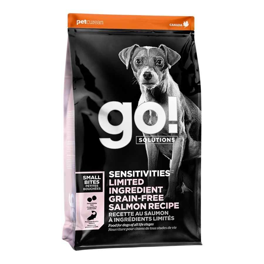 Go! Dog Sensitivities LID Grain Free Small Bites Salmon 3.5lbs