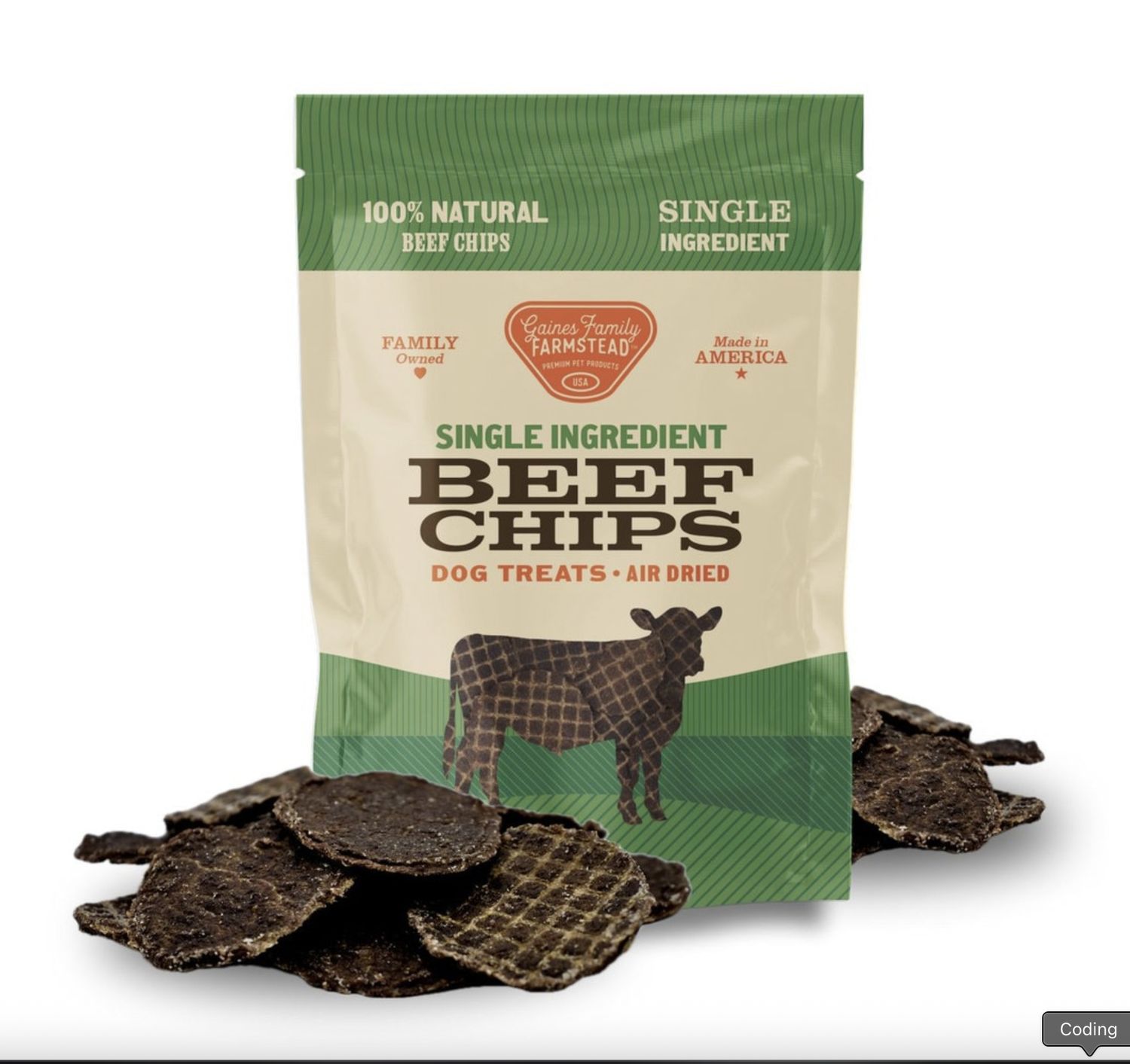 Gaines Family Farmstead Beef Chips 6oz