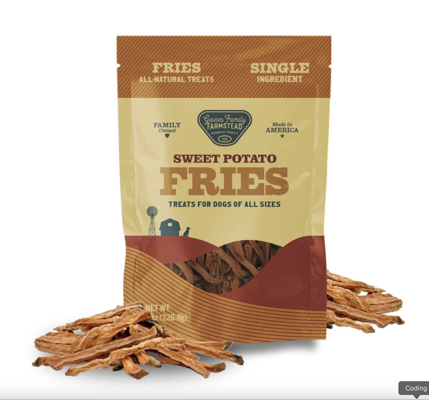 Gaines Family Farmstead Sweet Potato Fries, Size: 14oz