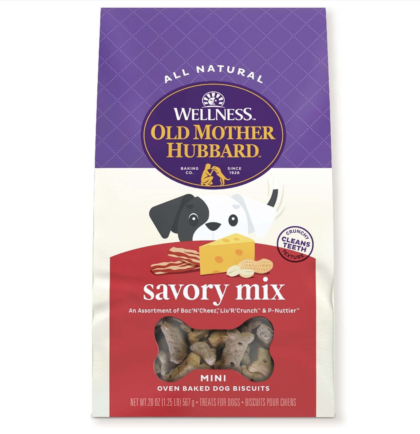 Old Mother Hubbard Dog Biscuits Savory Mix Mini 20oz