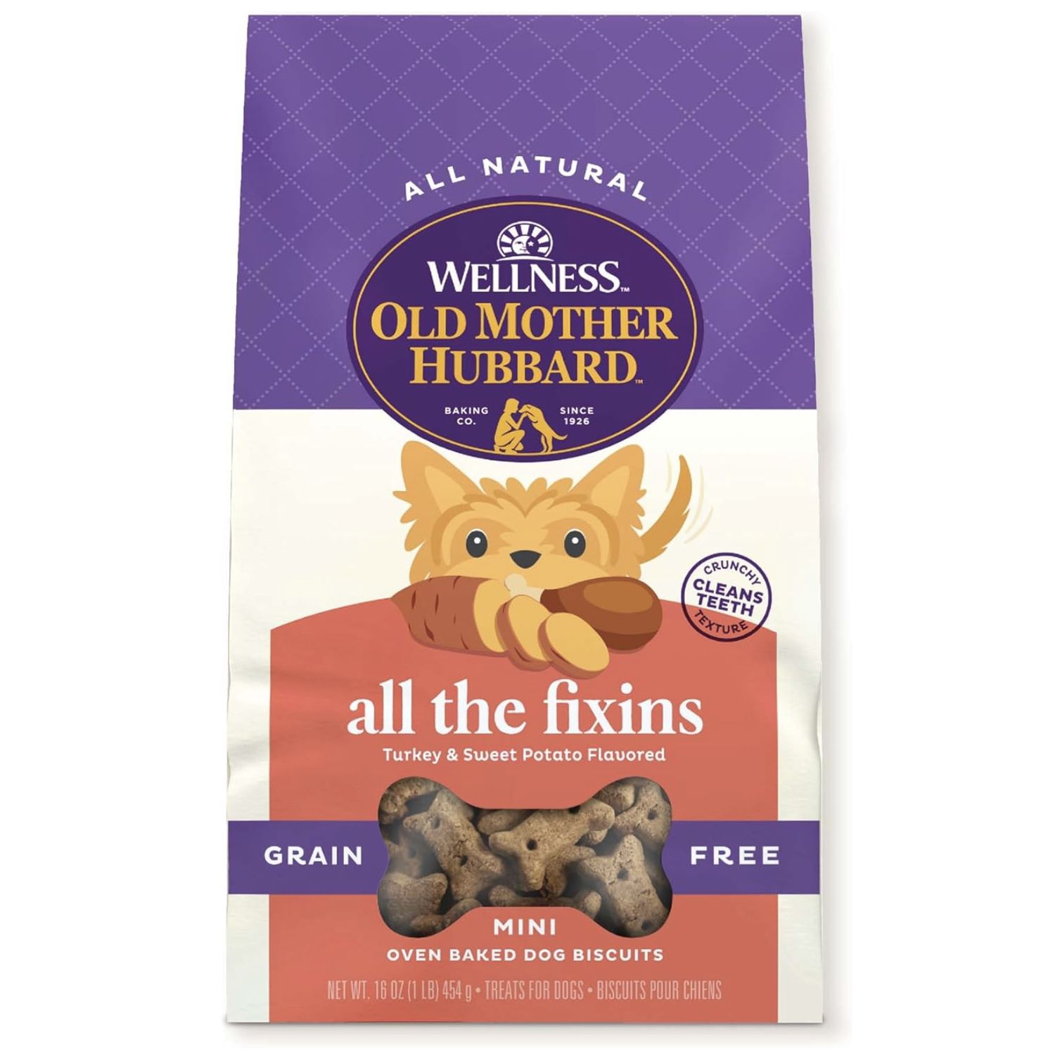 Old Mother Hubbard Dog Biscuits All the Fixins Mini 16oz