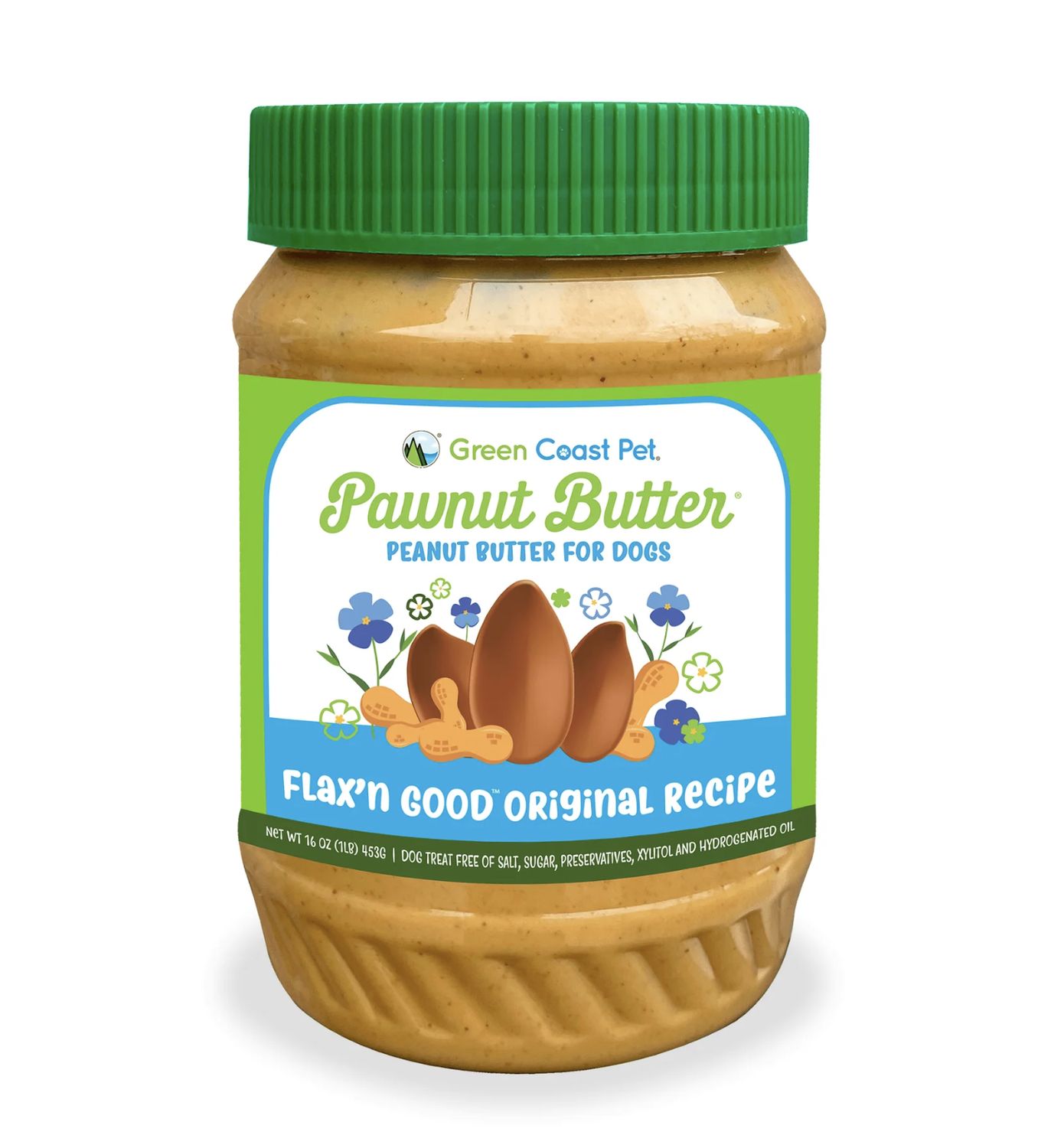 Green Coast Pet Peanut Butter 16oz