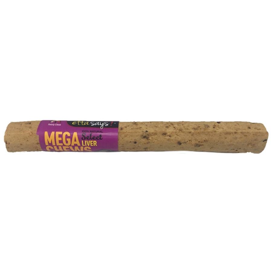 Etta Says Dog Premium Crunchy Select Mega Liver Chew 10''