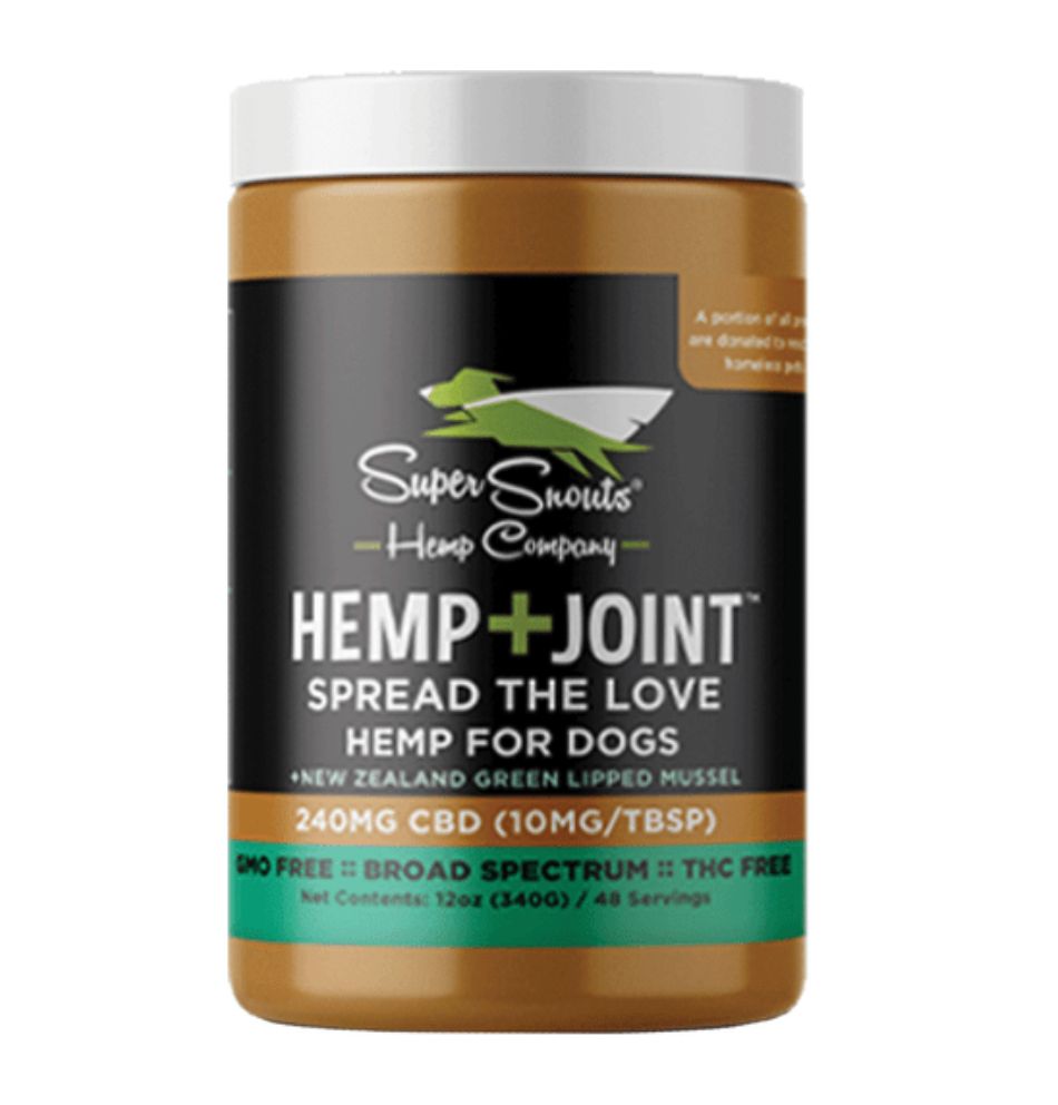 Super Snouts Dog &amp; Cat Hemp &amp; Joint Peanut Butter 240mg