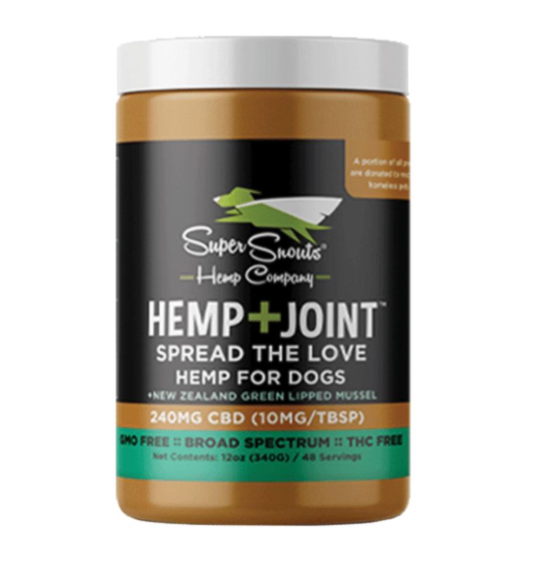 Super Snouts Dog Hemp &amp; Joint Peanut Butter 240mg
