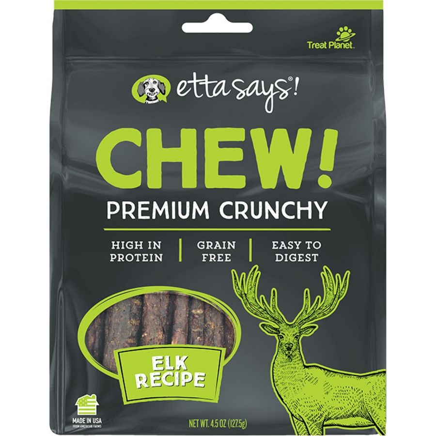 Etta Says Dog Premium Crunchy Elk Chew 4.5oz
