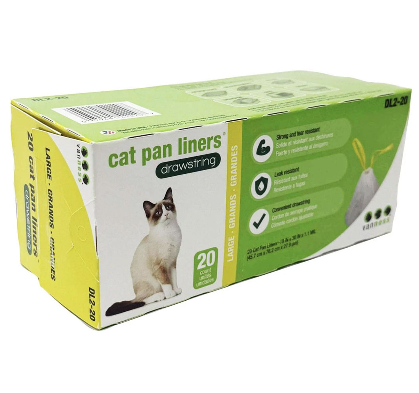 Van Ness Cat Pan Liners, Size: Large 20ct