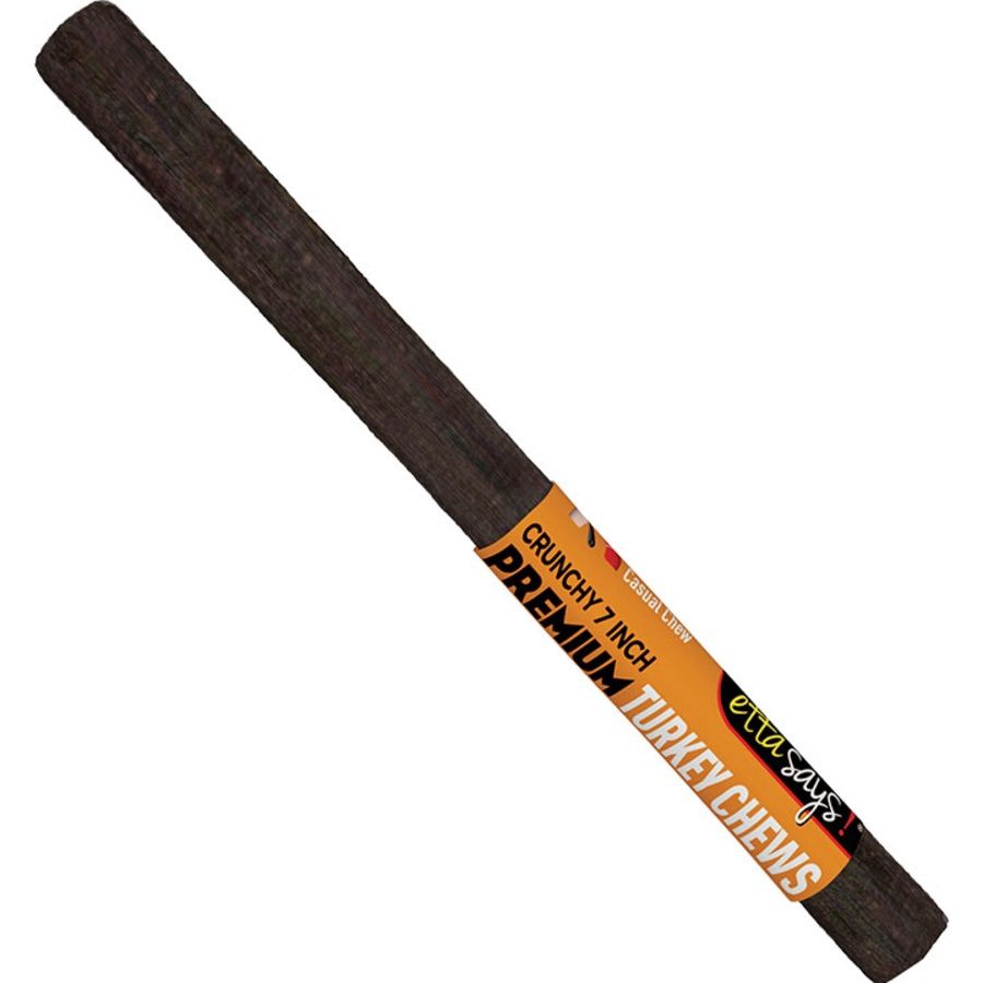 Etta Says Dog Premium Crunchy Turkey Chew 7''