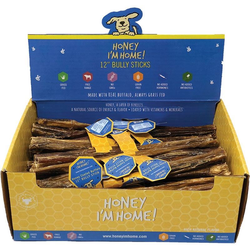 Honey I'm Home Buffalo Bully Sticks