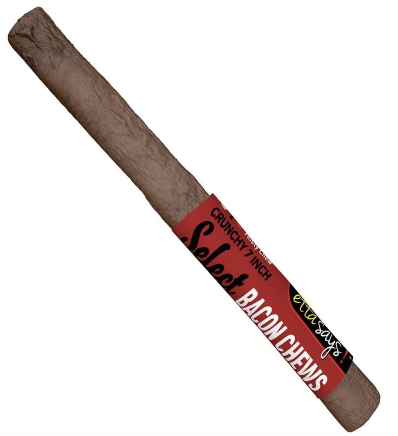 Etta Says Dog Premium Crunchy Select Bacon Chew 7''