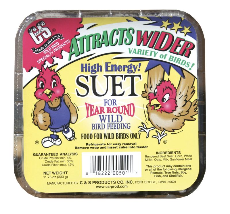 C&amp;S Treat Suet High Energy 11.75oz