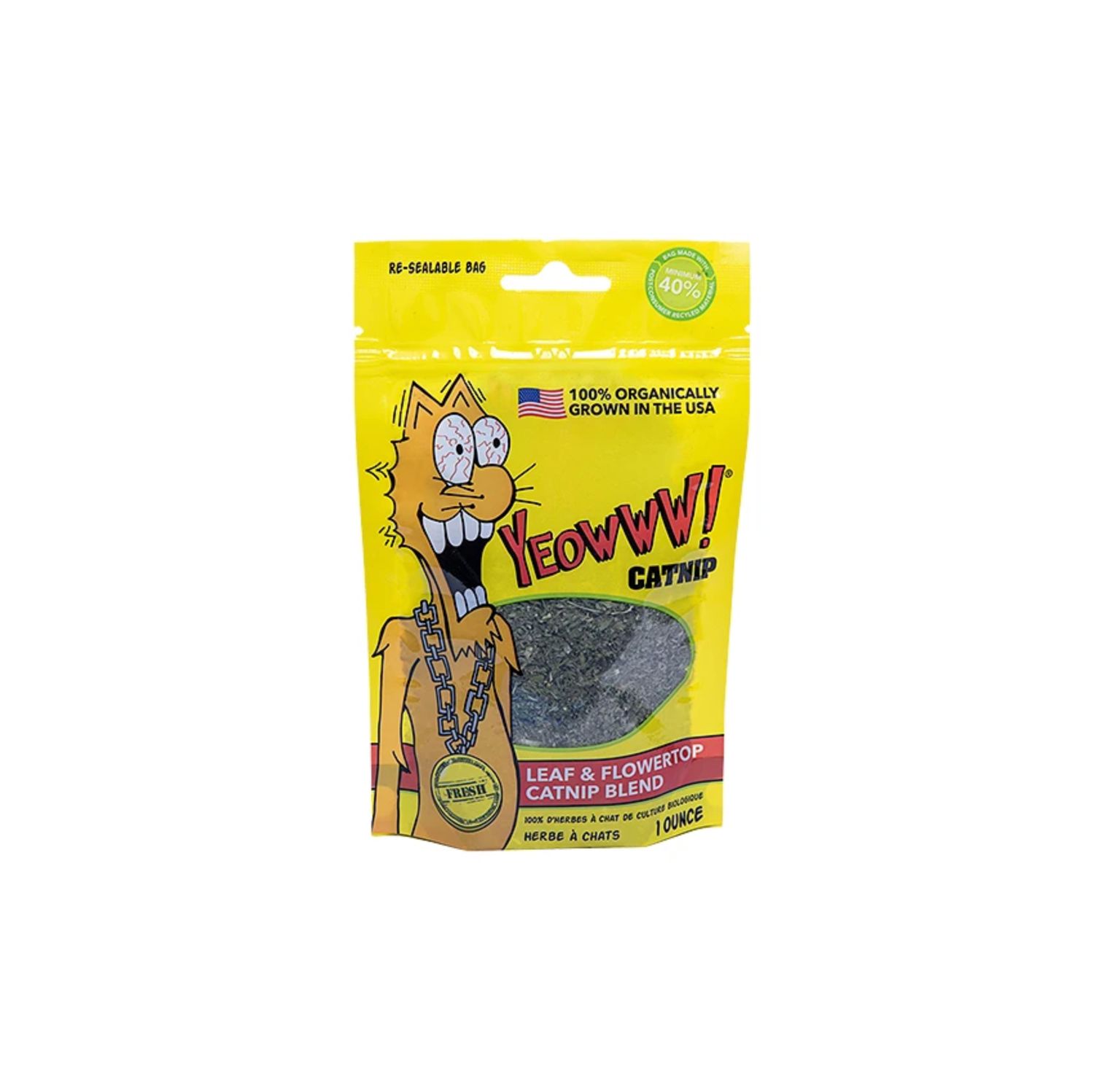Yeowww! Cat Catnip Pouch, Size: 1oz