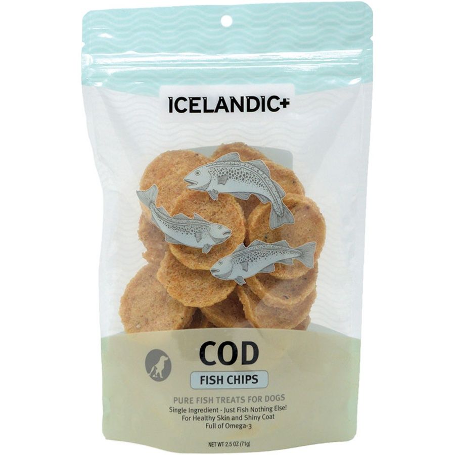 Icelandic Dog Fish Chips Cod 2.5oz