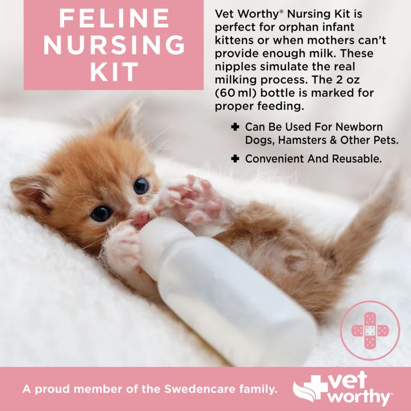 Vet Worthy Feline Nursing Kit 2oz