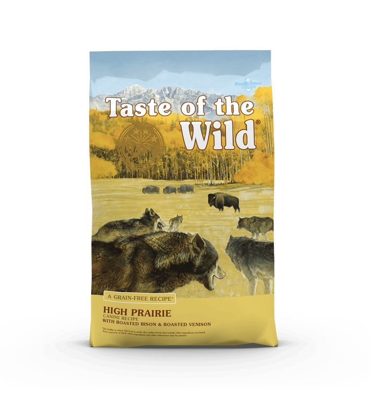Taste of the Wild Dog Grain Free High Prairie Bison &amp; Venison 5lb