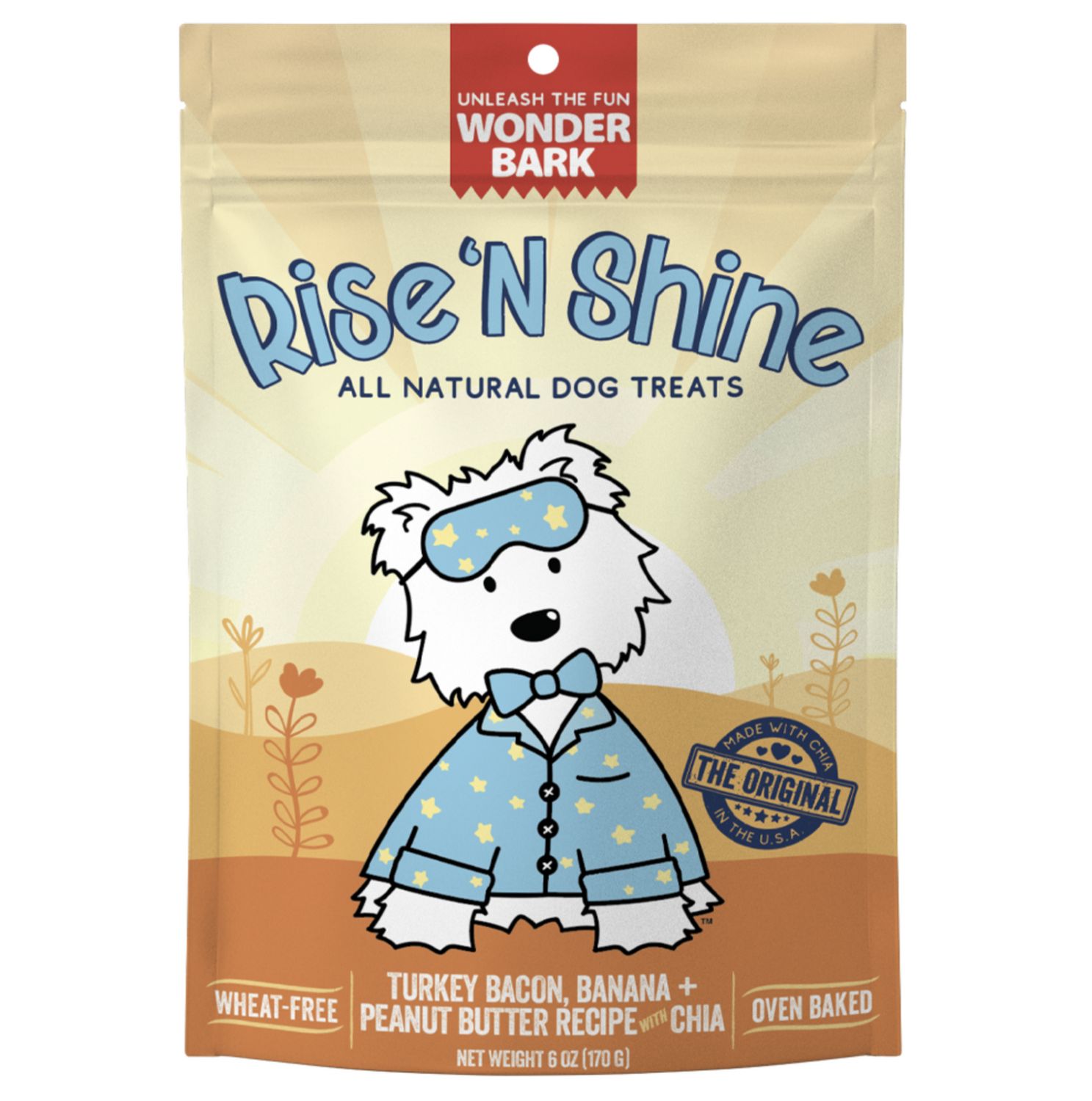 Wonder Bark Dog Rise 'N Shine Treats 6oz