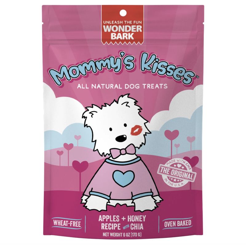 Wonder Bark Dog Mommy's Kisses Treats 6oz