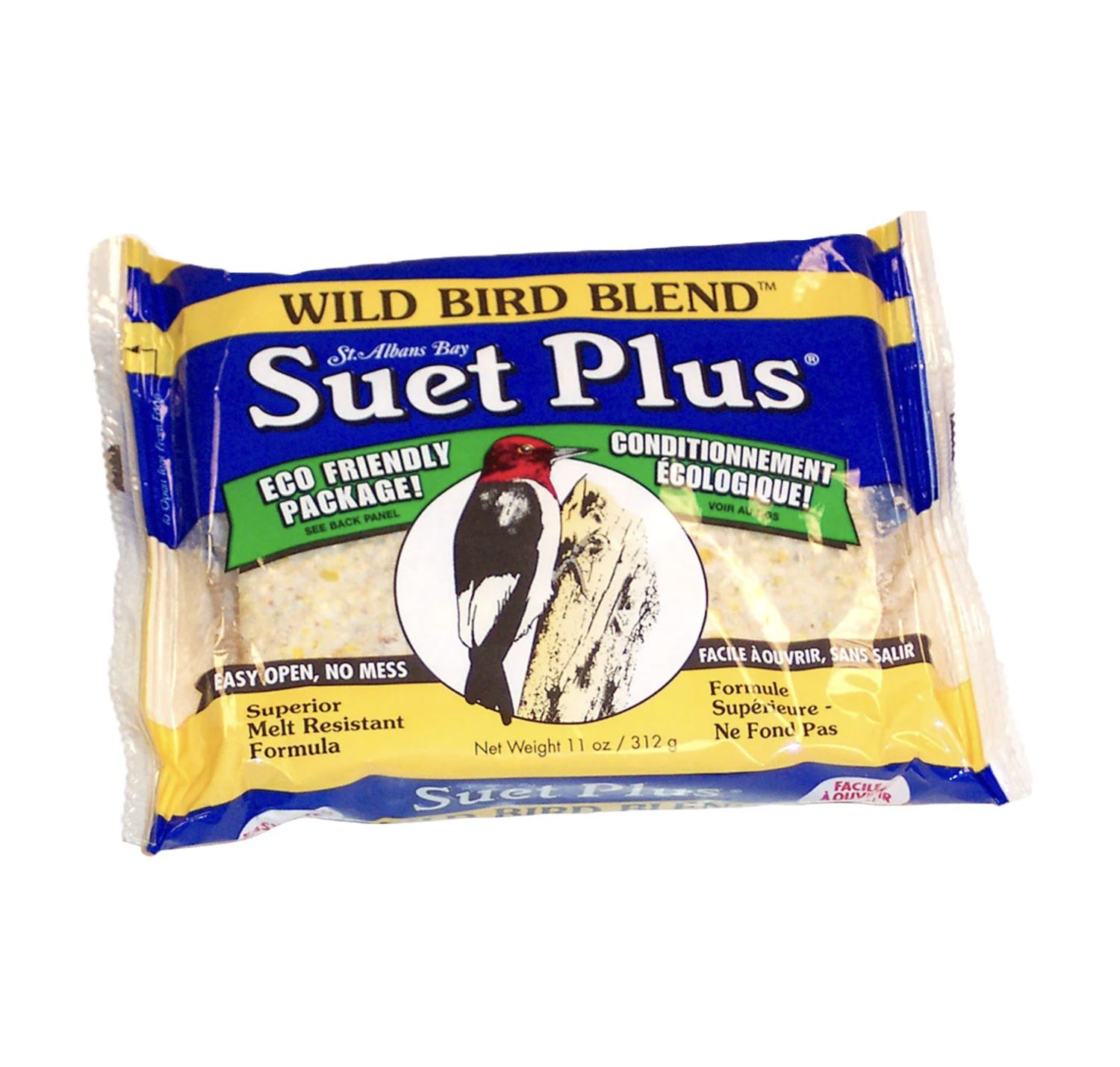 Suet Plus Suet Cake Wild Bird Blend 11oz