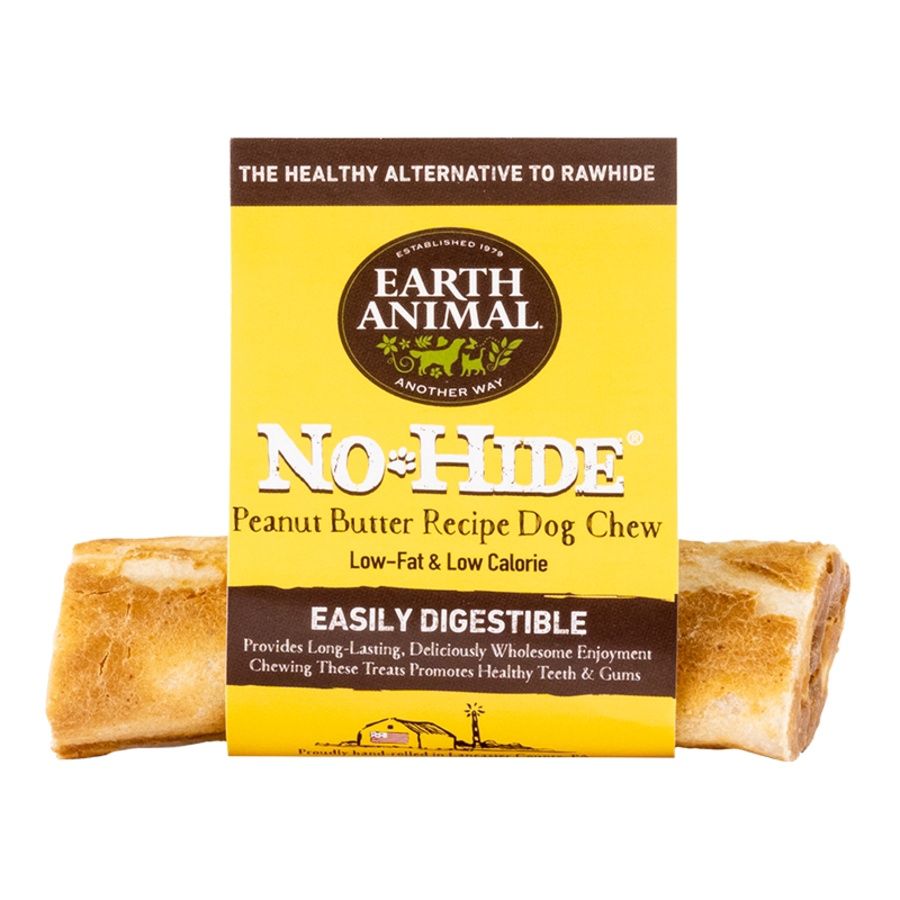 Earth Animal Dog No-Hide Chew Peanut Butter, Size: Small Single