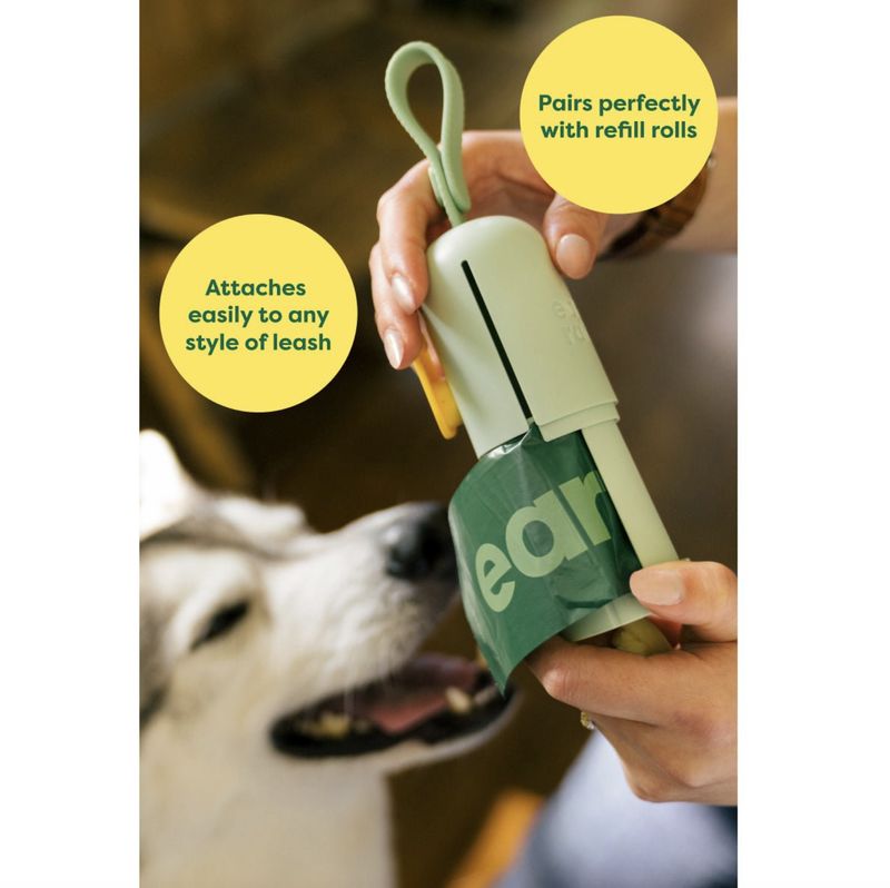 Earth Rated Dog Poop Bag Dispenser with 15 Bags